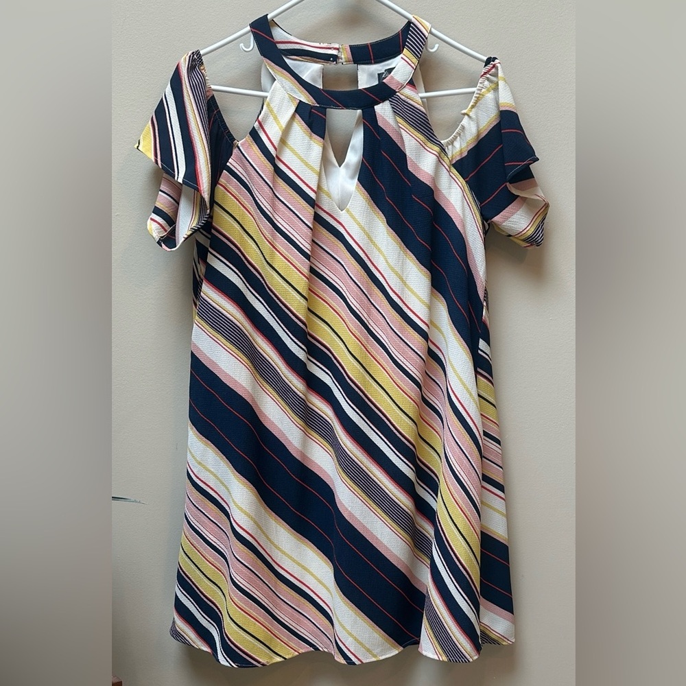 Lily Rose | Cold Shoulder Retro Dress